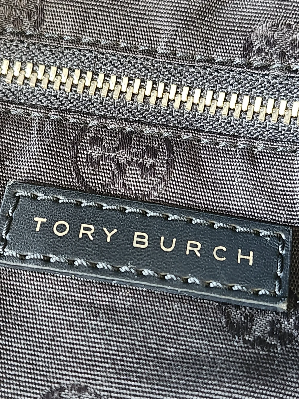 Tory Burch Tilda Black Nylon Small Tote Bag Convertible Crossbody Medium - Fair